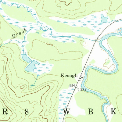 United States Geological Survey Skinner, ME (1970, 24000-Scale) digital map
