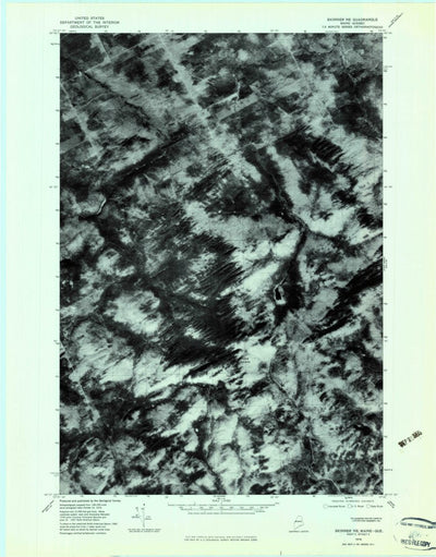 United States Geological Survey Skinner NE, ME (1978, 24000-Scale) digital map