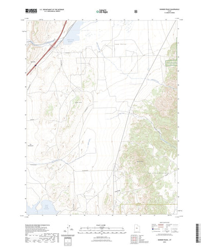 United States Geological Survey Skinner Peaks, UT (2023, 24000-Scale) digital map
