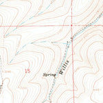 United States Geological Survey Skinners Fork, OR (1968, 24000-Scale) digital map