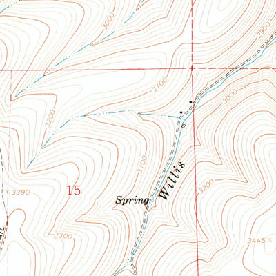 United States Geological Survey Skinners Fork, OR (1968, 24000-Scale) digital map