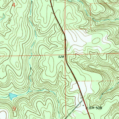 United States Geological Survey Skinnerton, AL (1971, 24000-Scale) digital map
