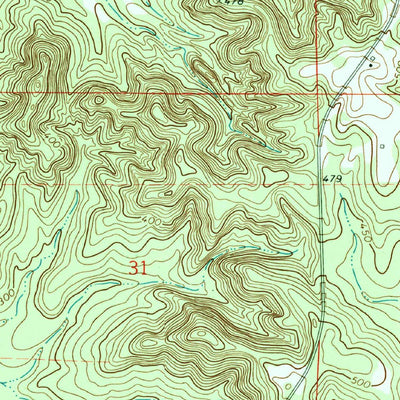 United States Geological Survey Skinnerton, AL (1971, 24000-Scale) digital map