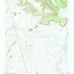 United States Geological Survey Skinney Rock, NM-CO (1983, 24000-Scale) digital map
