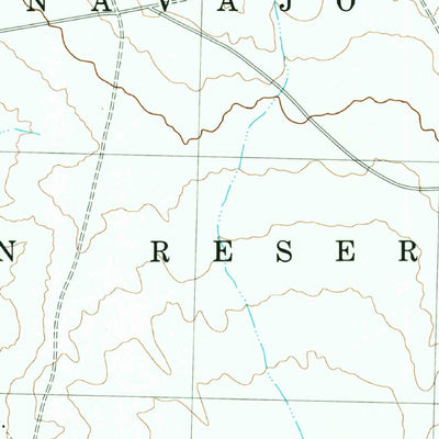 United States Geological Survey Skinney Rock, NM-CO (1983, 24000-Scale) digital map