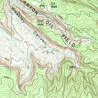 United States Geological Survey Skinney Rock, NM-CO (1983, 24000-Scale) digital map
