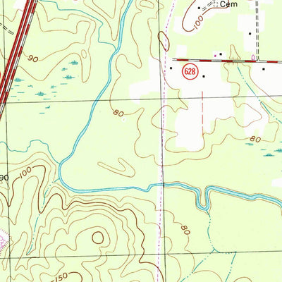 United States Geological Survey Skippers, VA-NC (1997, 24000-Scale) digital map