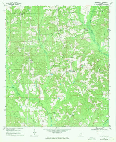 United States Geological Survey Skipperville, AL (1969, 24000-Scale) digital map
