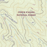 United States Geological Survey Skitwish Peak, ID (2020, 24000-Scale) digital map