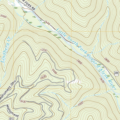 United States Geological Survey Skitwish Peak, ID (2020, 24000-Scale) digital map