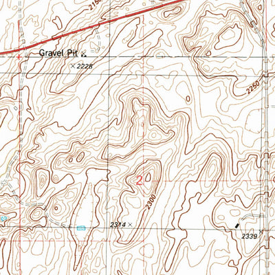 United States Geological Survey Skjermo Lake, ND (1983, 24000-Scale) digital map