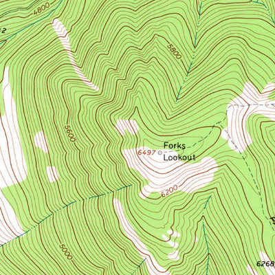 United States Geological Survey Skookoleel Creek, MT (1966, 24000-Scale) digital map