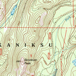 United States Geological Survey Skookum Creek, WA (1996, 24000-Scale) digital map