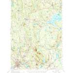 United States Geological Survey Skowhegan, ME (1955, 62500-Scale) digital map