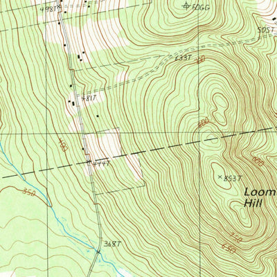 United States Geological Survey Skowhegan, ME (1989, 24000-Scale) digital map