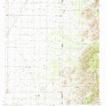 United States Geological Survey Skull Canyon, NM-AZ (1987, 24000-Scale) digital map