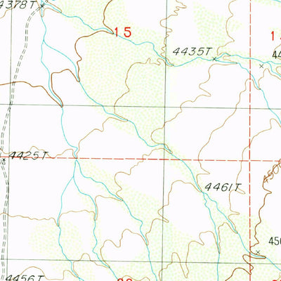 United States Geological Survey Skull Canyon, NM-AZ (1987, 24000-Scale) digital map