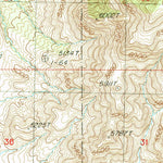 United States Geological Survey Skull Canyon, NM-AZ (1987, 24000-Scale) digital map