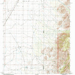 United States Geological Survey Skull Canyon, NM-AZ (1996, 24000-Scale) digital map