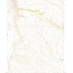 United States Geological Survey Skull Creek Butte, OR (1971, 24000-Scale) digital map