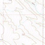 United States Geological Survey Skull Creek Butte, OR (1971, 24000-Scale) digital map
