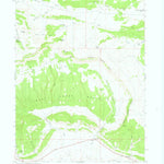 United States Geological Survey Skull Creek, CO (1962, 24000-Scale) digital map