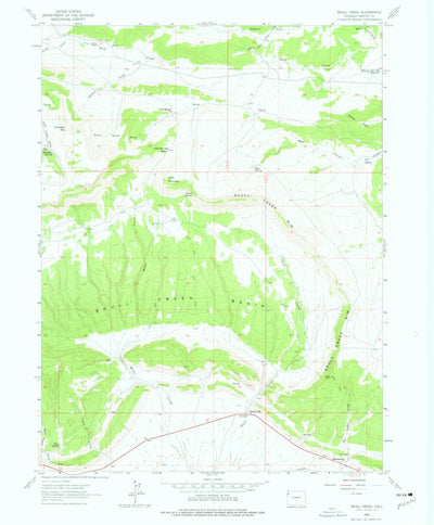 United States Geological Survey Skull Creek, CO (1962, 24000-Scale) digital map