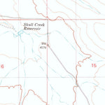 United States Geological Survey Skull Creek, OR (1980, 24000-Scale) digital map