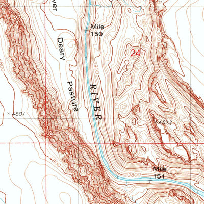 United States Geological Survey Skull Creek, OR (1980, 24000-Scale) digital map