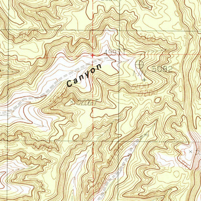 United States Geological Survey Skull Creek, WY (1984, 24000-Scale) digital map