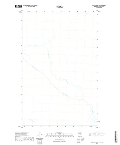 United States Geological Survey Skull Lake NE OE N, MN (2022, 24000-Scale) digital map