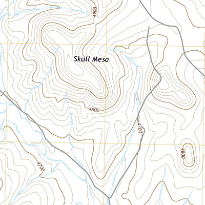 United States Geological Survey Skull Mesa, NM (2020, 24000-Scale) digital map
