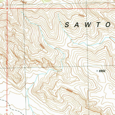 United States Geological Survey Skull Rock Pass, UT (1991, 24000-Scale) digital map