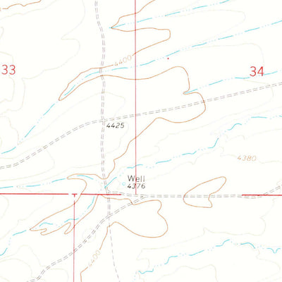 United States Geological Survey Skull Spring, OR (1972, 24000-Scale) digital map
