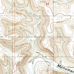 United States Geological Survey Skunk Canyon, NM (1988, 24000-Scale) digital map
