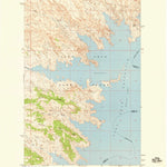 United States Geological Survey Skunk Coulee, MT (1958, 24000-Scale) digital map