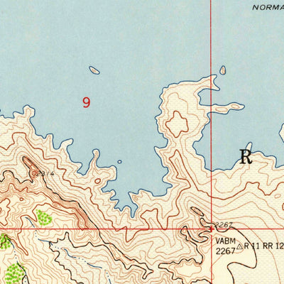 United States Geological Survey Skunk Coulee, MT (1958, 24000-Scale) digital map