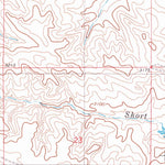 United States Geological Survey Skunk Creek, MT (1981, 24000-Scale) digital map