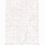 United States Geological Survey Skunk Creek, MT (1981, 24000-Scale) digital map