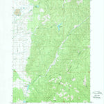 United States Geological Survey Skunk Creek Summit, ID (1988, 24000-Scale) digital map