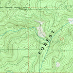 United States Geological Survey Skunk Creek Summit, ID (1988, 24000-Scale) digital map