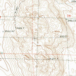 United States Geological Survey Skunk Lake SW, NE (1989, 24000-Scale) digital map