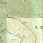 United States Geological Survey Skunk Ridge, CA (1998, 24000-Scale) digital map