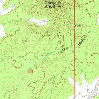 United States Geological Survey Skutumpah Creek, UT (1966, 24000-Scale) digital map