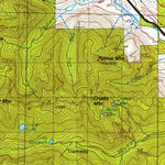 United States Geological Survey Skykomish River, WA (1975, 100000-Scale) digital map