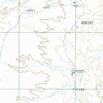 United States Geological Survey Skyline Rim, UT (1987, 24000-Scale) digital map