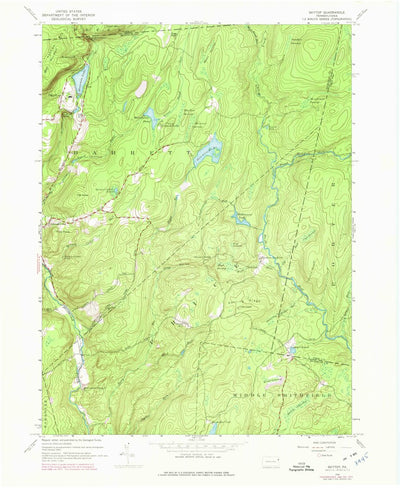United States Geological Survey Skytop, PA (1943, 24000-Scale) digital map
