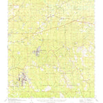 United States Geological Survey Slagle, LA (1974, 62500-Scale) digital map