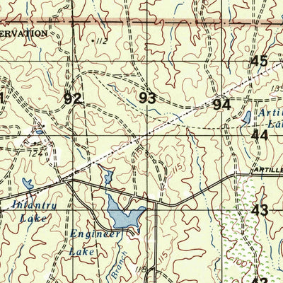 United States Geological Survey Slagle, LA (1977, 50000-Scale) digital map