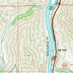 United States Geological Survey Slate Creek, ID (1995, 24000-Scale) digital map